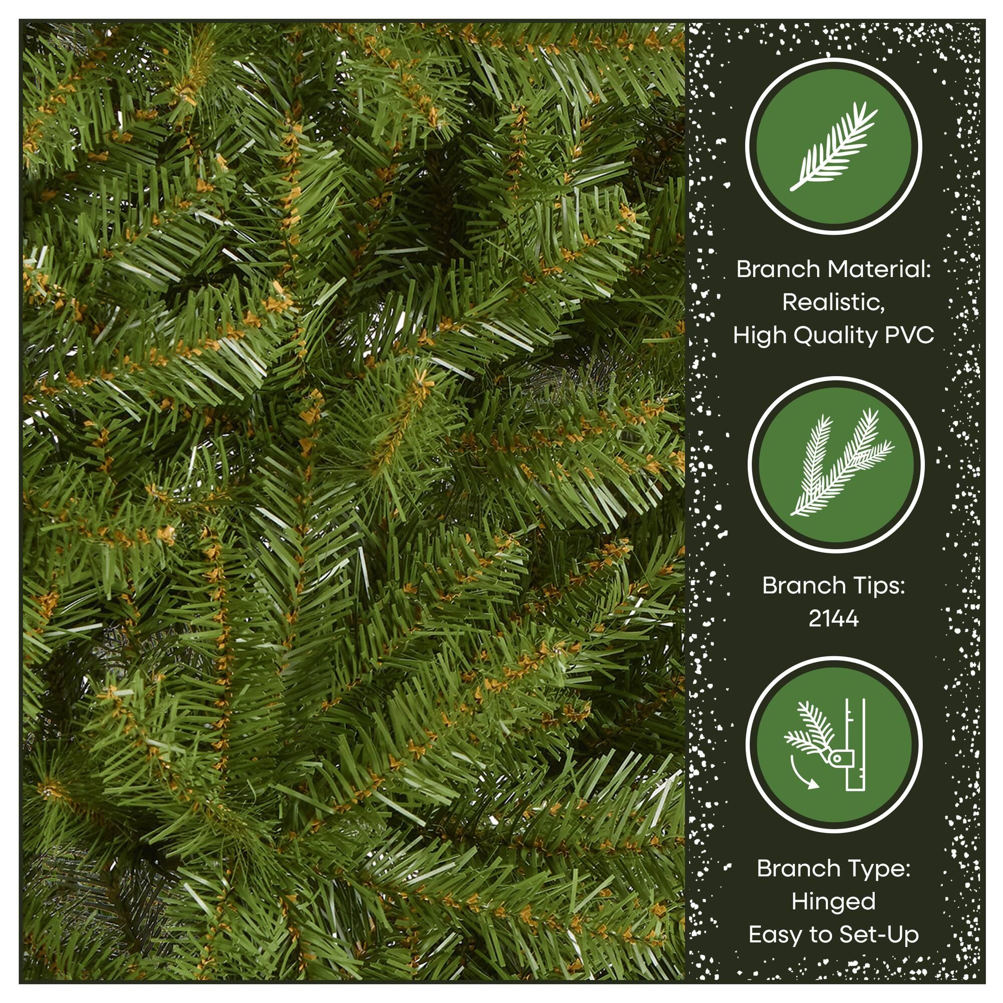 7ft. Unlit Dunhill® Fir Full Artificial Christmas Tree